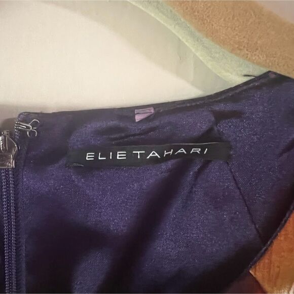 NWOT Elie Tahari Chili Violetta Jamie Sheath Dress Size 6 - Picture 8 of 10